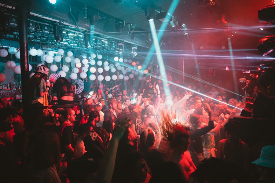 Crowd at a live event